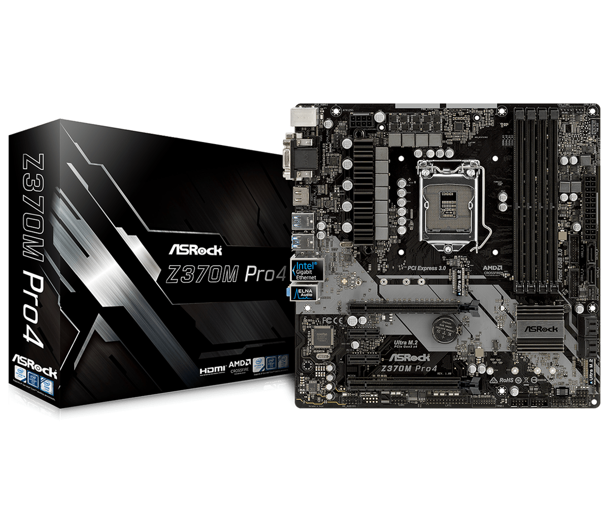 Asrock z370 pro4 обзор